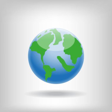 Gezegen Dünya vektör çizimi