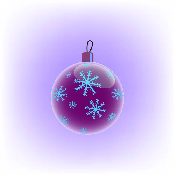 Noel top, vektör çizim