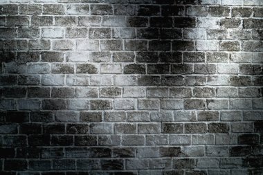 Eski grunge tuğla duvar arka plan için kullanın