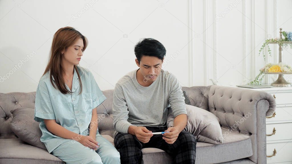 Spouses not happy when they know the outcome of pregnancy