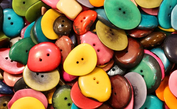 Background of buttons in the ethnic shop — Stock Photo, Image