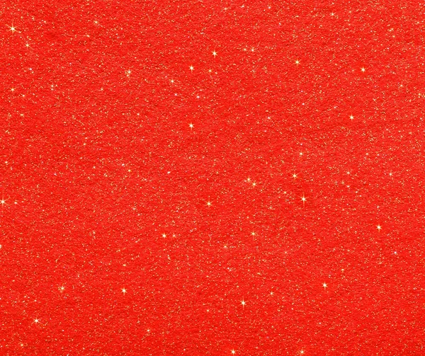 Rosso Natale sfondo astratto con stelle scintillanti — Foto Stock