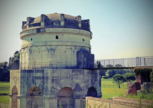 Mausoleum des Theodoros in der Stadt Ravenna — Stockfoto