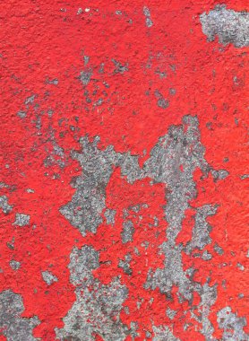 Eski boya bir eski ev duvardan peeling