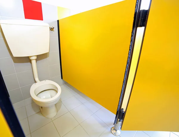 Small toilet in the bathroom of a kindergarten for children — Stock Photo, Image