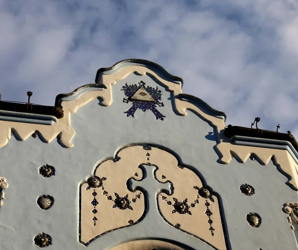 Iglesia Azul en Bratislava en Eslovaquia Europa — Foto de Stock