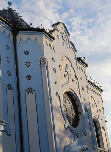 Голубая церковь в Братиславе в Словакии — стоковое фото
