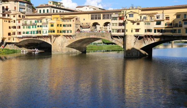 Florence Italy Old Bridge called Ponte Vecchio — Stock Photo, Image