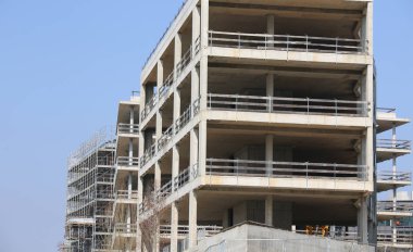 Bina yapım aşamasında