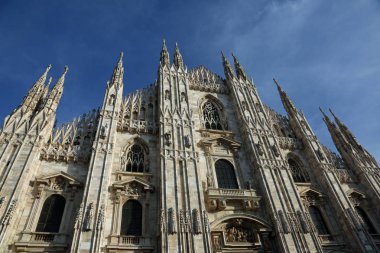 Gotik Katedrali Duomo Milan Kuzey İtalya'daki adı