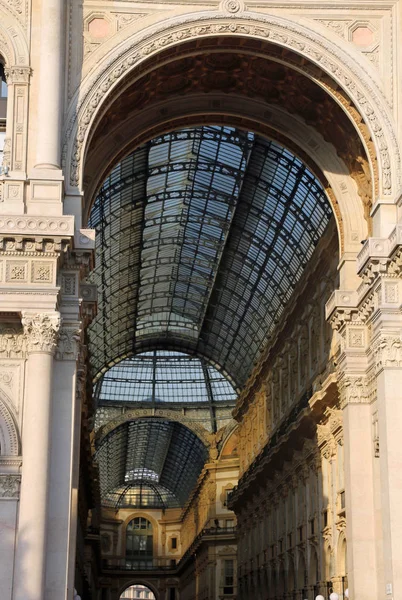 Entrada a la galería dedicada al Rey de Italia Vittorio E — Foto de Stock