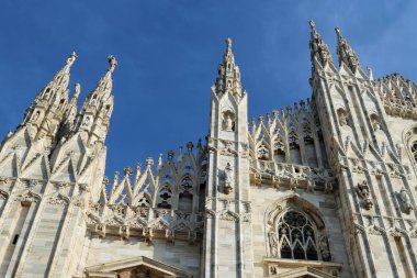 Italya Gotik Katedrali cephe detay