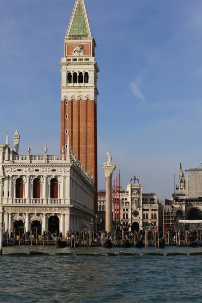 Venezia, Ve, Itálie – 31. prosince 2015: zvon svatého Marka f — Stock fotografie