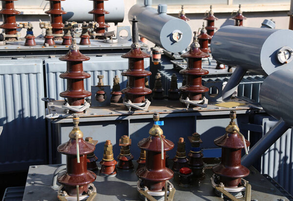 storage of old voltage transformers were installed in large elec