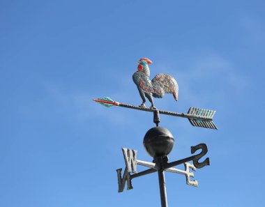 weathervane Rüzgar oku ile işaretlemek için