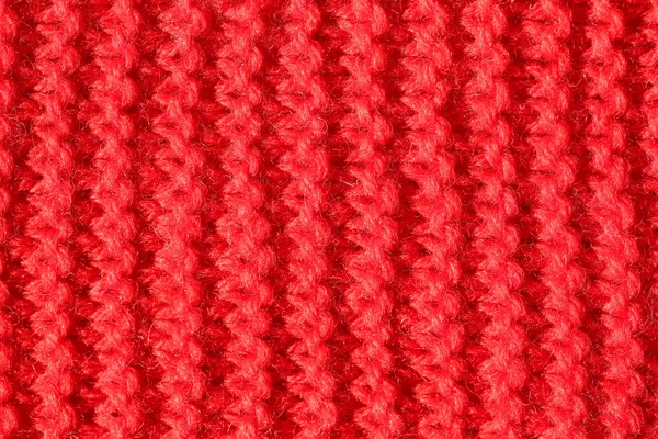 Fond de laine rouge — Photo