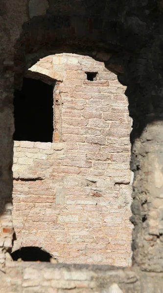 Asiago vi italien deatil der Festung des Ersten Weltkriegs i called forte i — Stockfoto