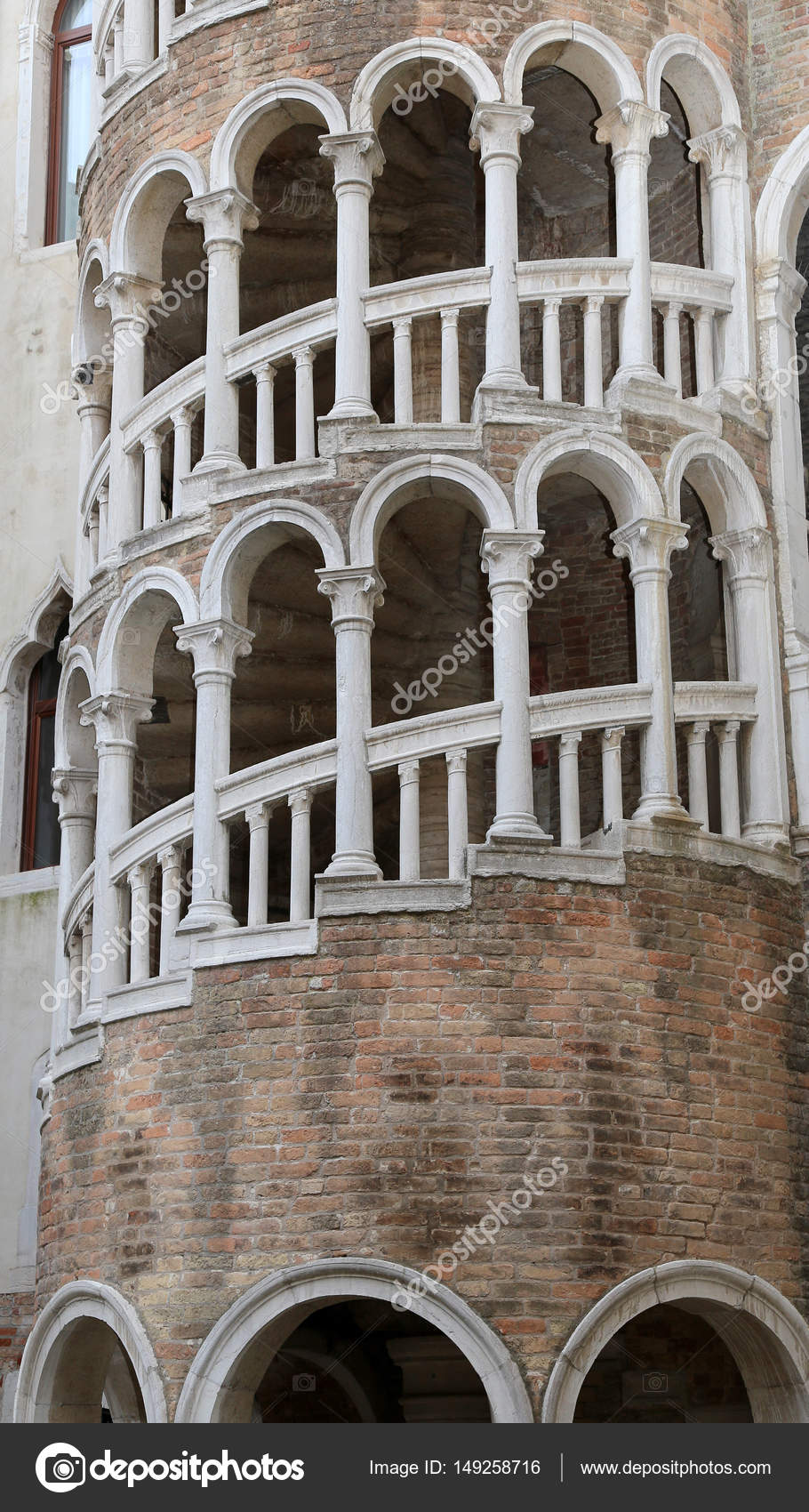 escalier en colimacon venise
