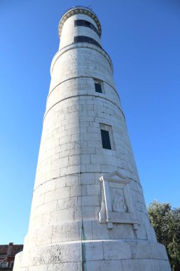 İtalya Murano Adası sinyal yüksek deniz feneri