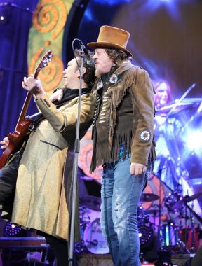 Verona, Vr, İtalya - 1 Mayıs 2017: Canlı konser Verona Arena 