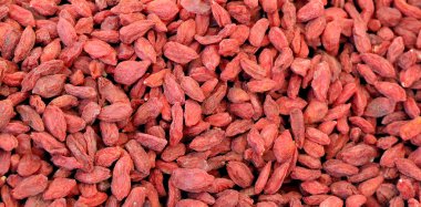 Kırmızı kurutulmuş goji, Ayrıca birçok Beslenme denilen wolfberry çilek