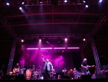 Bassano del Grappa, VI, Italy - April 29, 2017: Nomadi an Italia