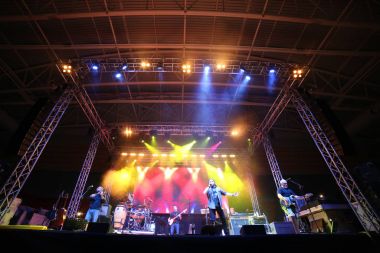 Bassano del Grappa, VI, Italy - April 29, 2017: Nomadi an Italia