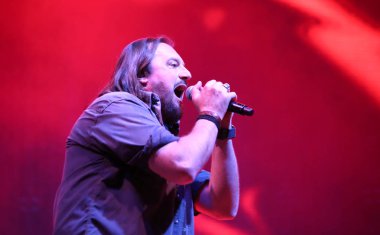 Bassano del Grappa, VI, İtalya - 29 Nisan 2017: Cilloni Yuri. 