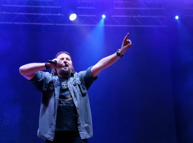 Bassano del Grappa, VI, İtalya - 29 Nisan 2017: Cilloni Yuri zekâ