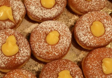 arka plan tatlı krem Donuts Satılık Dükkan
