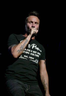 Marostica, VI, İtalya - 7 Temmuz 2017: Bir Ital Nek konser canlı