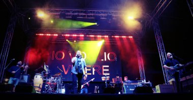 Bassano del Grappa, VI, Italy - April 29, 2017: Nomadi an Italia