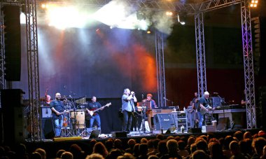 Bassano del Grappa, VI, Italy - April 29, 2017: Nomadi an Italia