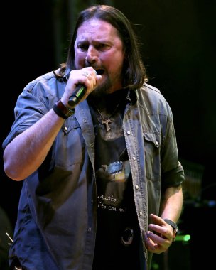 Bassano del Grappa, VI, İtalya - 29 Nisan 2017: Cilloni Yuri. 