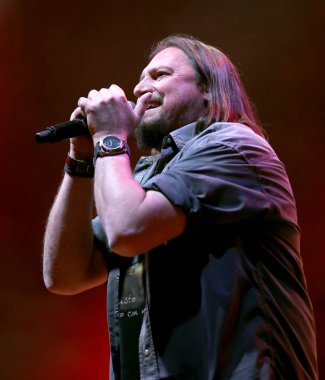 Bassano del Grappa, VI, İtalya - 29 Nisan 2017: Cilloni Yuri. 