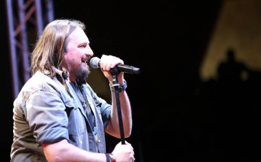 Bassano del Grappa, VI, İtalya - 29 Nisan 2017: Cilloni Yuri zekâ