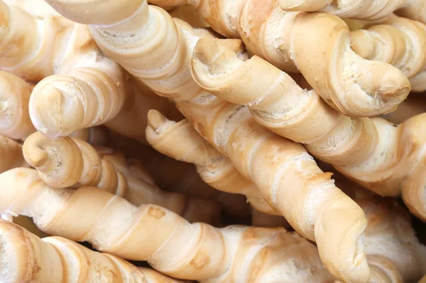 벌 꿀 모양의 빵 빵의 배경 — 스톡 사진