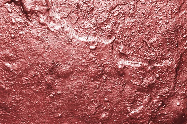 Wall with bright metallic red paint — Stock Photo, Image