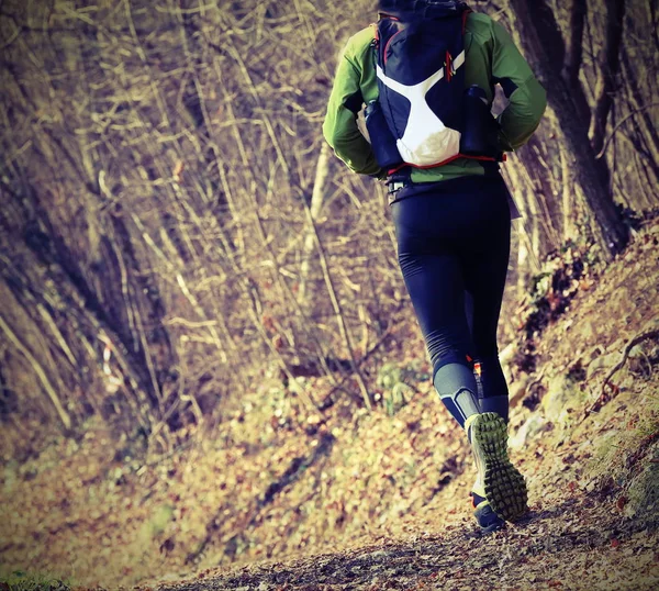 arazi yarışı sırasında Runner