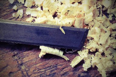 Keski ve talaş makro fotoğrafçılık tekniği ile