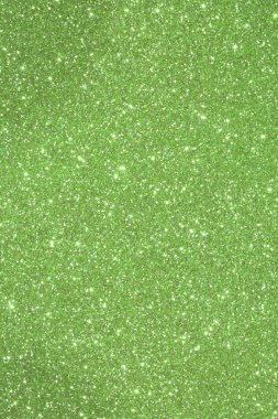 Parlak ışıklar ve reflectio parıldayan yeşil arka plan