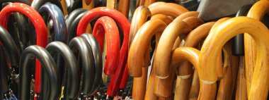 birçok şemsiye kolları dizi