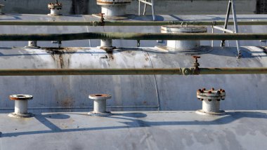 endüstriyel bir anteni serisi Karbonmonoksit Gaz Detektörl içerecek şekilde büyük tanklar