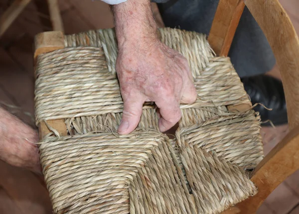 Stuhlschieber bei der Arbeit — Stockfoto