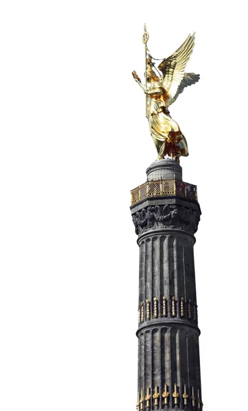 胜利纪念柱是在柏林的一座丰碑 — 图库照片