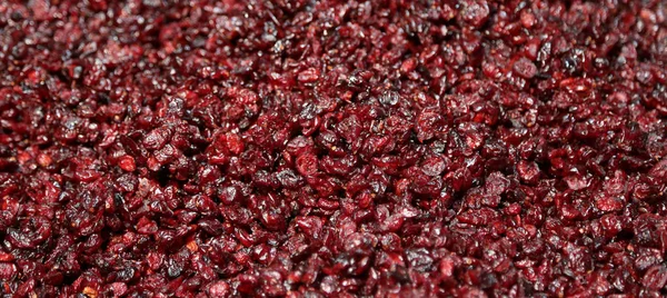 Fundo vermelho de Cranberries — Fotografia de Stock