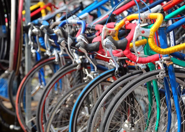 Bicicletas de corrida antigas para — Fotografia de Stock