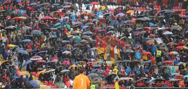 Vicenza, İtalya - 13 Ekim 2015: Uefa 21 yaş altı Şampiyonası Qu