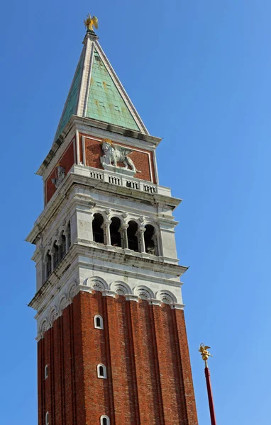 Dzwon wieża Świętego Marka w Wenecji — Zdjęcie stockowe