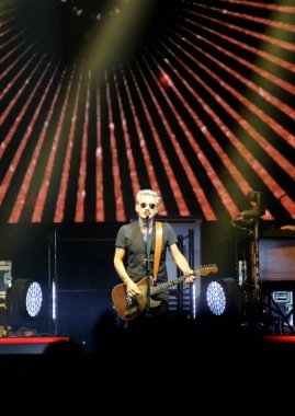 Padova, Pd, İtalya - 20 Ekim 2017: Live konser Luc kapalı